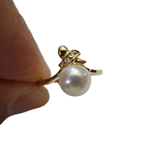 00’s Off White Cultured Pearl Rufina Necklace main image 1